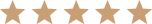 Five out of five stars