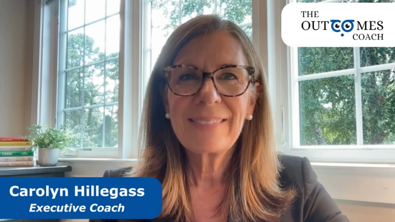 Carolyn Hillegass, Executive Coach, in her home office