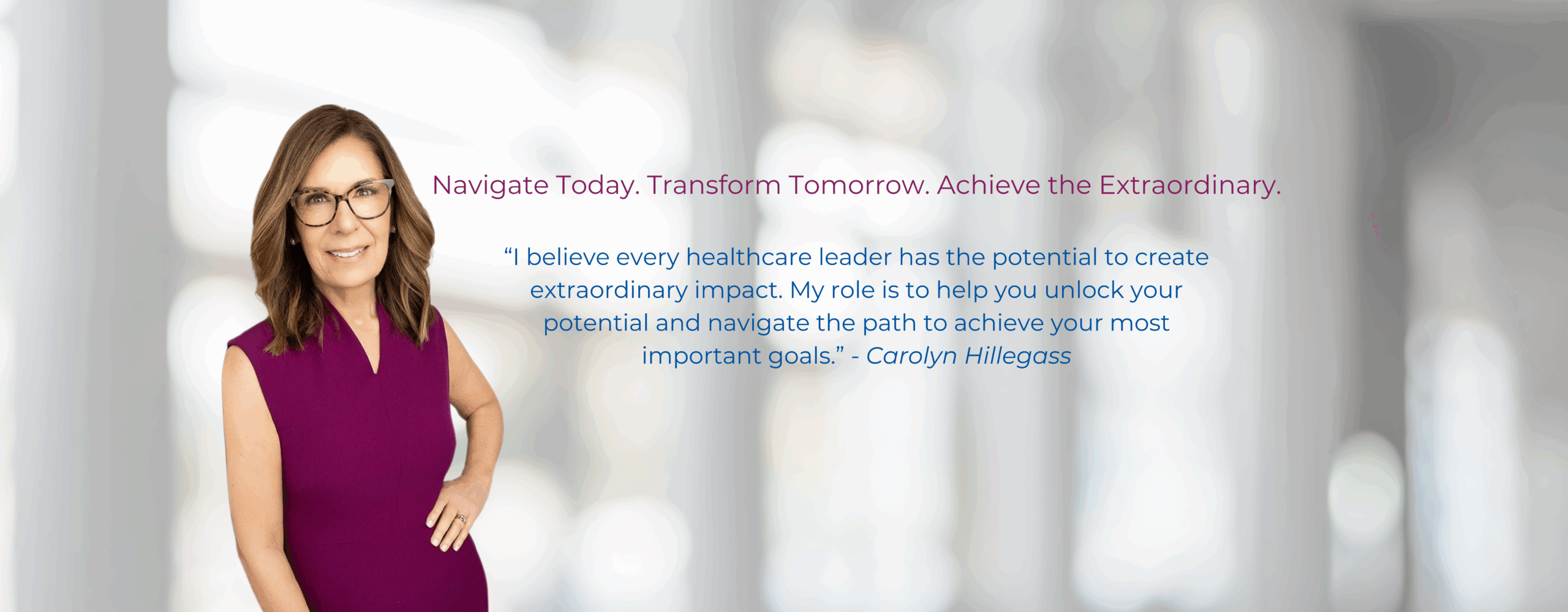 Carolyn Hillegass, founder of The Outcomes Coach