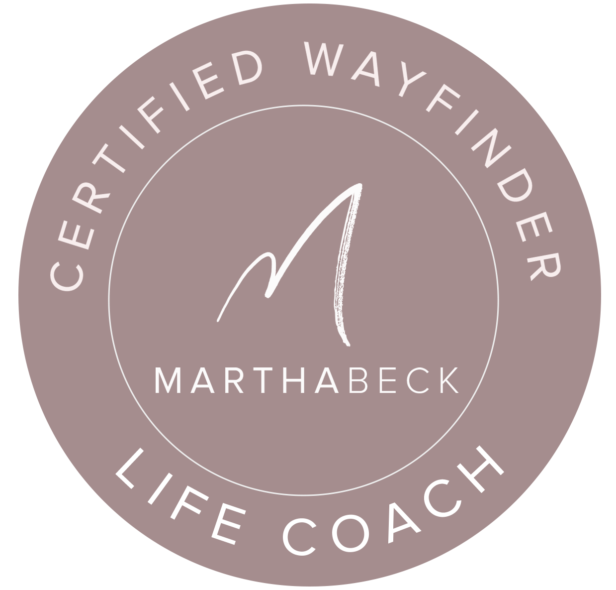 Martha Beck Certified Wayfinder Life Coach seal