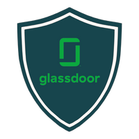 Glassdoor review badge