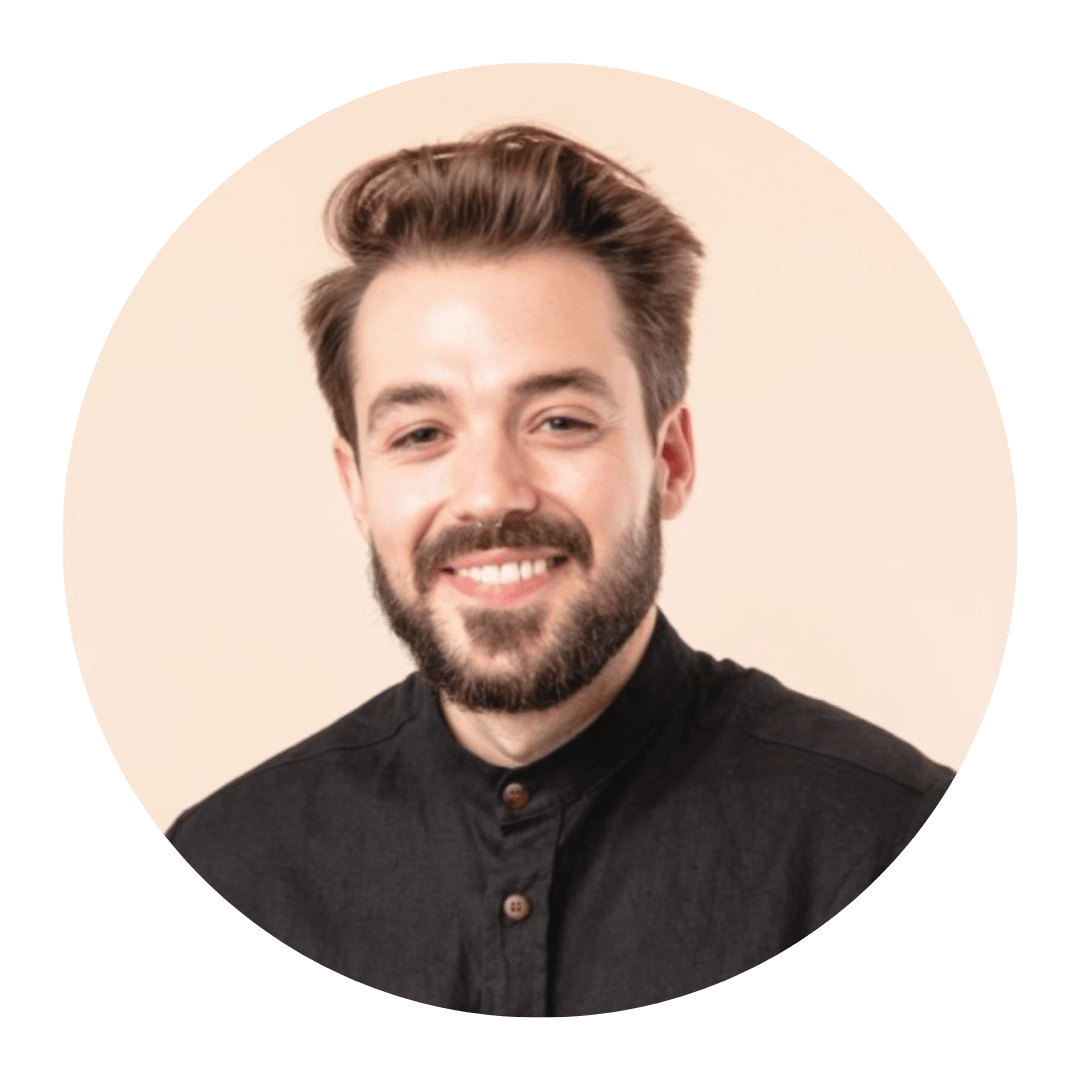 Corey Sheldrick, smiling headshot