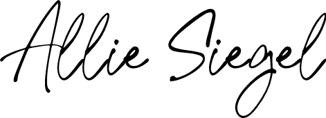 Allie Siegel handwritten signature