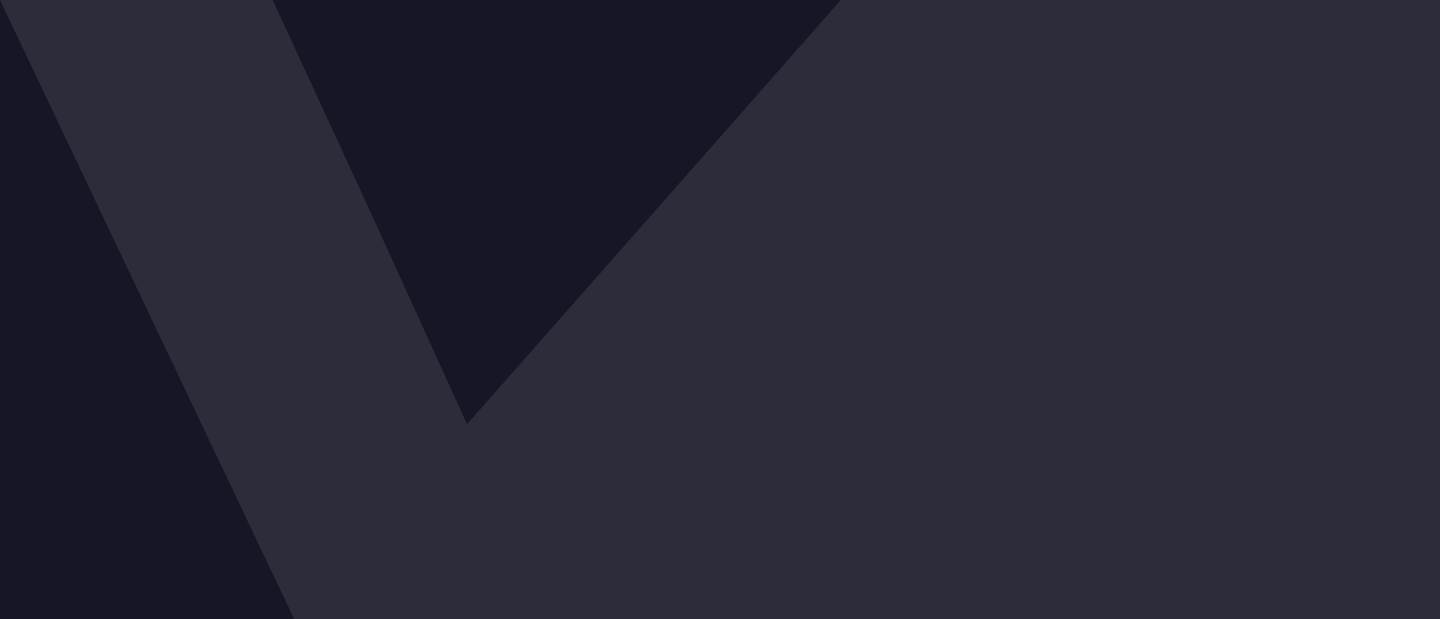 Dark abstract graphic of large angular V-shaped chevron forms