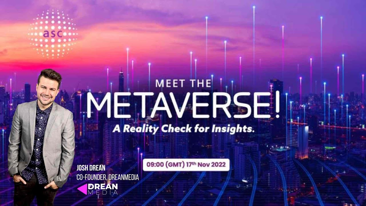 ASC Meet the Metaverse keynote banner