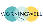 WorkingWell Daily logo: three overlapping teal, mint and yellow circles beside the WorkingWell Daily wordmark