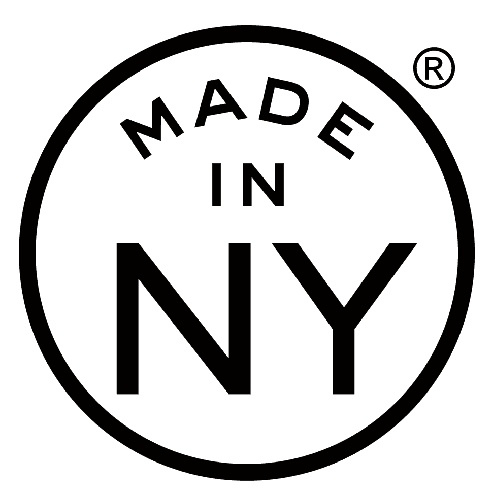Official Made in NY registered certification badge