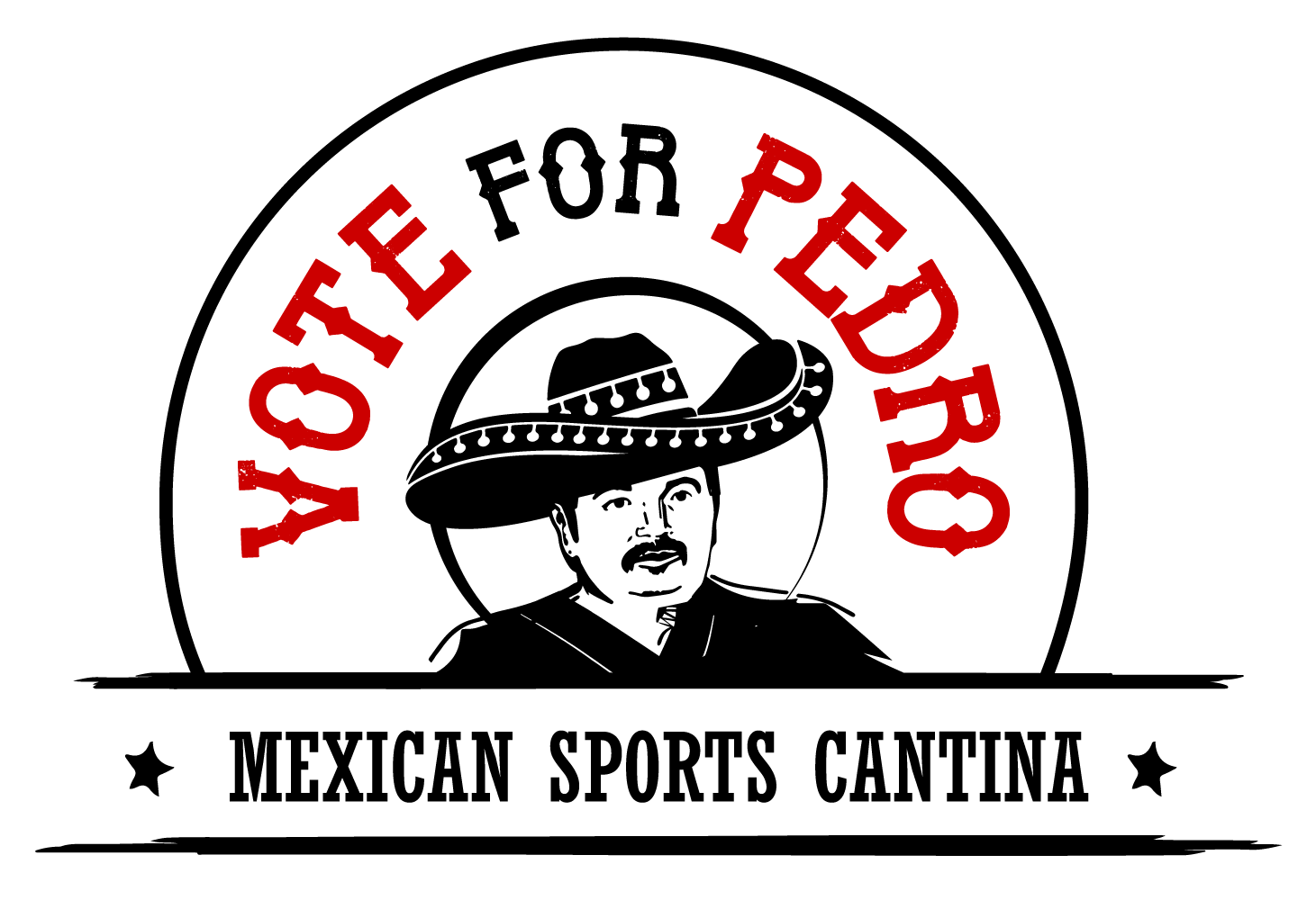 Vote for Pedro Mexican Sports Cantina logo