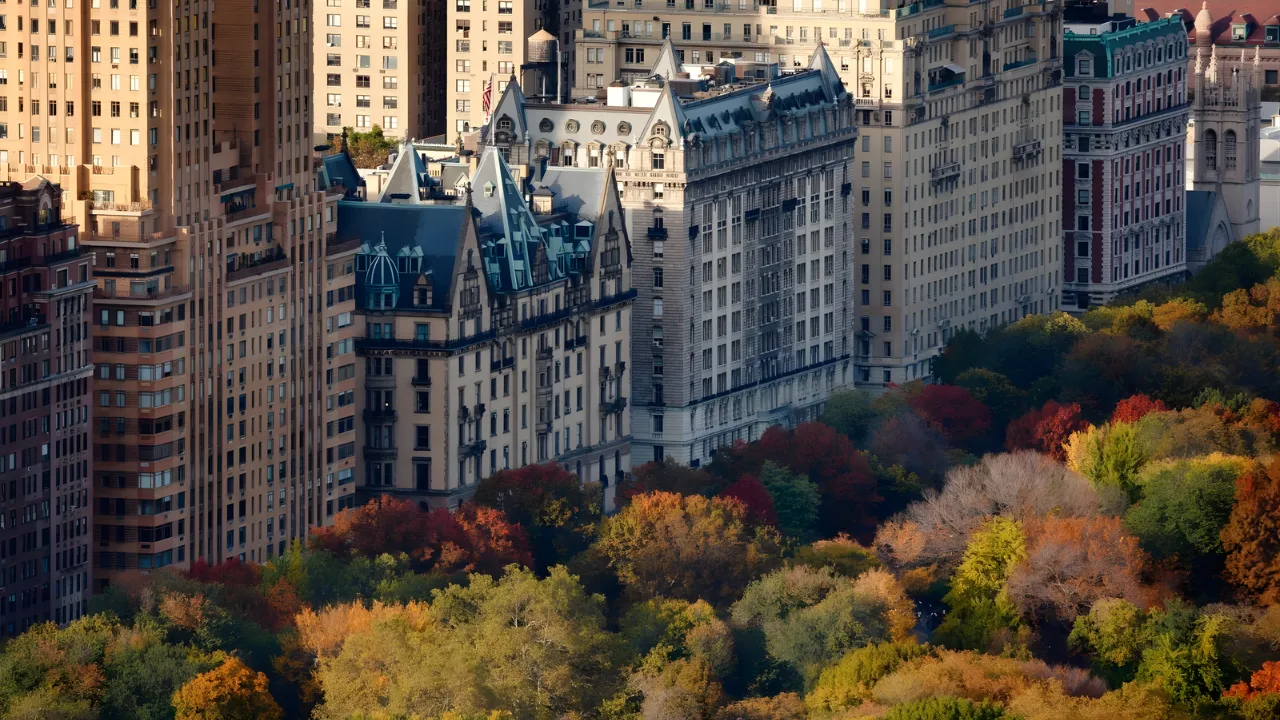 Upper West Side neighborhood aerial — Zen Dentistry Instagram