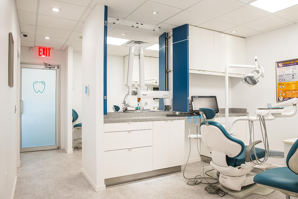 Lower East Side treatment room with dental chair